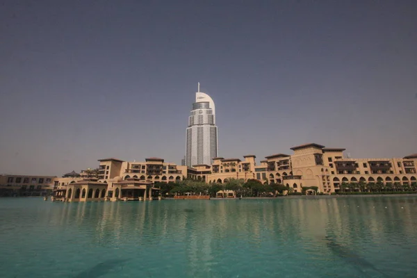 Dubai città ed emirato negli Emirati Arabi Uniti — Foto Stock