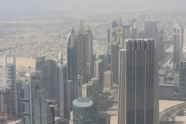 Dubai cidade e emirado nos Emirados Árabes Unidos — Fotografia de Stock