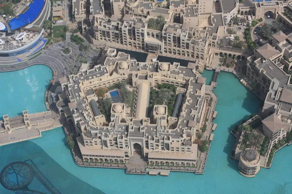 Dubai città ed emirato negli Emirati Arabi Uniti — Foto Stock