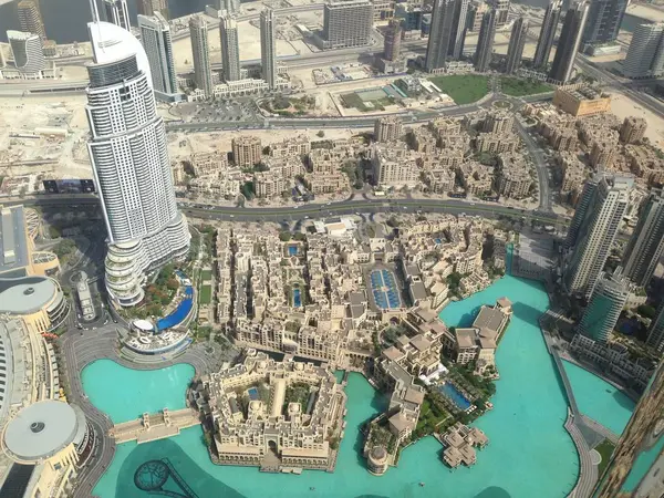 Πόλη του Ντουμπάι και Ηνωμένα Αραβικά Εμιράτα — Φωτογραφία Αρχείου