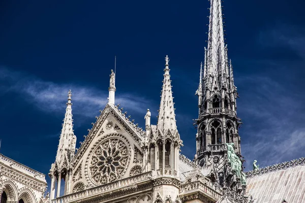 Notre de Dame de Paris Cathedral in France — Stock Photo, Image