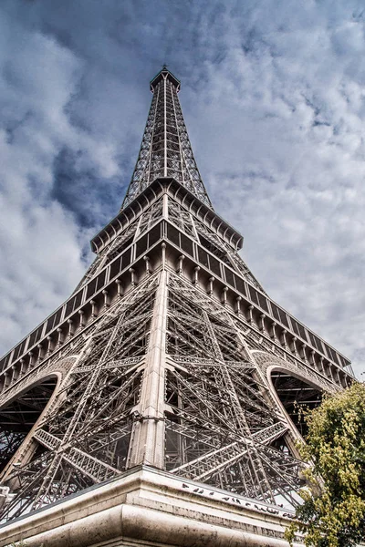 Vistas de la Torre Eiffel en París, Francia —  Fotos de Stock