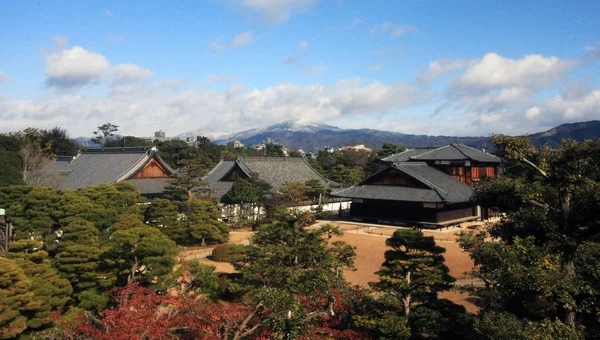 Kjótské chrámy, lucerny a japonské zahrady — Stock fotografie