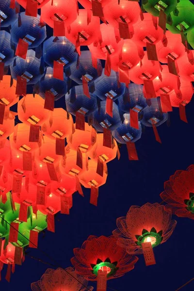 Seoul Lantern Festival w Seulu w Korei Południowej — Zdjęcie stockowe