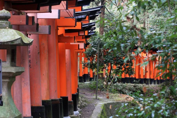 Fushimi Inari Abelar ezer szentélyek Kiotóban Japánban — Stock Fotó