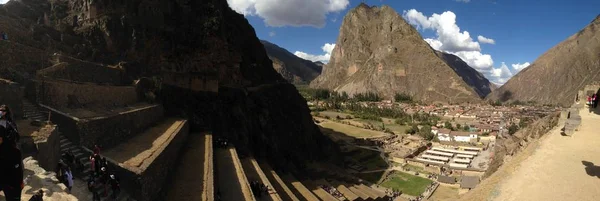 Veduta delle rovine pisane in Perù — Foto Stock