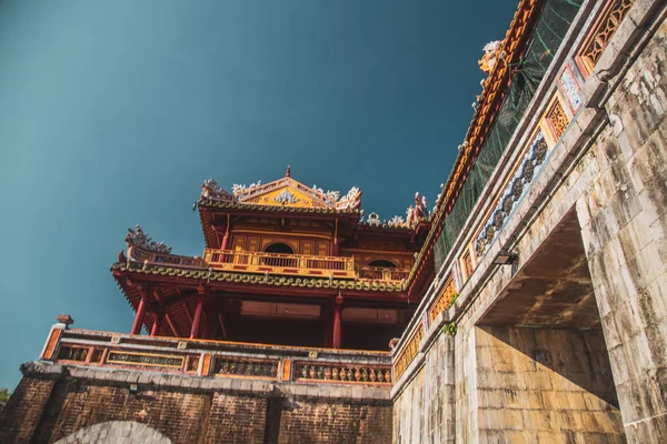 Palacio imperial de Hue y Tumbas Reales en Vietnam — Foto de Stock