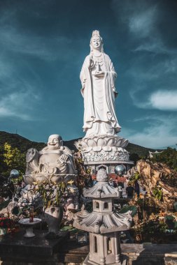 Da Nang, Orta Vietnam'daki Lady Buddha heykeli