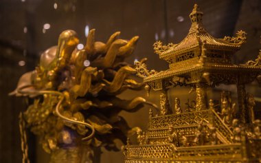 Gece Macau sokak manzarası ve kumarhaneleri