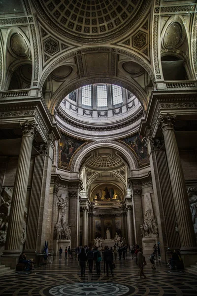 Das pantheon im lateinischen viertel in paris, frankreich — Stockfoto