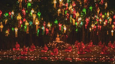 Fenerler festivali, Yee Peng ve Loy Khratong Chiang Mai, Tayland