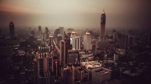 Central embassy mall and Ploenchit views from above, in Bangkok Thailand — Stock Photo, Image