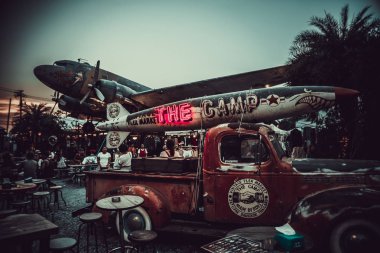 Bangkok Tayland Antik Şehir Muang Boran Tapınaklar