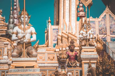 Bangkok Tayland Kraliyet Krematoryumu Kral Bhumibol