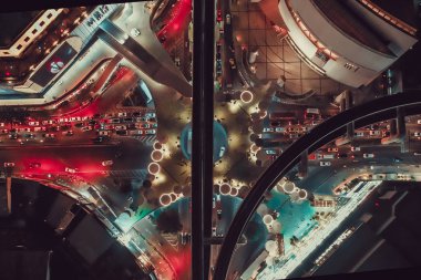 Bangkok Tayland 'dan Siyam ve Rachathewi manzarası