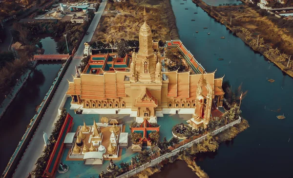 Bangkok, Thailand - May 1, 2017: Aerial Shot Of The Emporium And