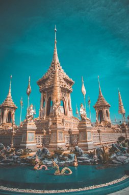 Bangkok Tayland Kraliyet Krematoryumu Kral Bhumibol