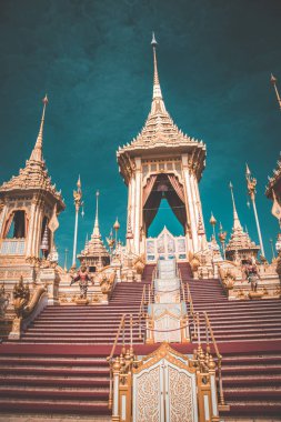 Bangkok Tayland Kraliyet Krematoryumu Kral Bhumibol