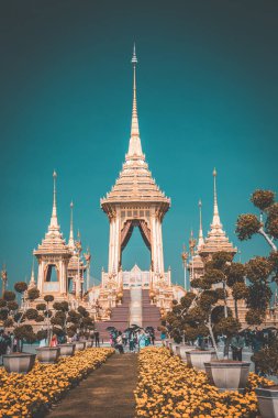 Bangkok Tayland Kraliyet Krematoryumu Kral Bhumibol