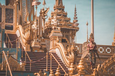 Bangkok Tayland Kraliyet Krematoryumu Kral Bhumibol