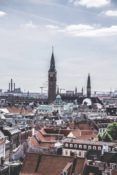 Copenhague ville et canal Nyhavn au Danemark — Photo