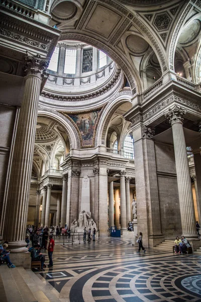 Das pantheon im lateinischen viertel in paris, frankreich — Stockfoto