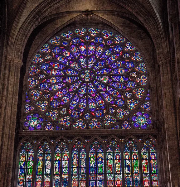 Catedral de Notre de Dame de Paris em França — Fotografia de Stock