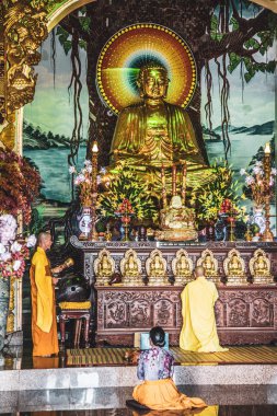 Da Nang, Orta Vietnam'daki Lady Buddha heykeli