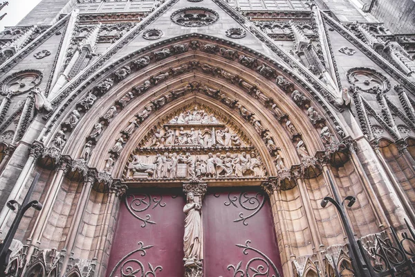 Notre de Dame de Paris Cathedral in France — Stock Photo, Image