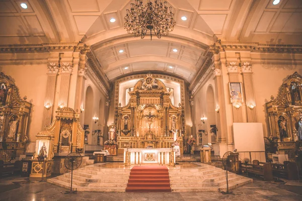 Utsikt över Cebu Church i centrala Filippinerna — Stockfoto