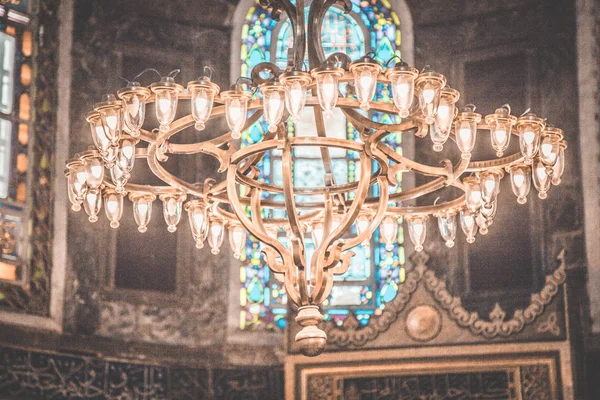 Türkiye'de İstanbul'da Mavi Cami manzarası — Stok fotoğraf