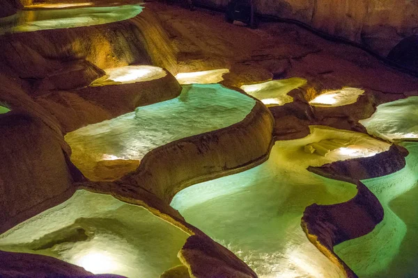 La grotte de Saint Marcel d'Ardèche en France — Photo