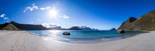 Vue sur les îles Lofoten et ses environs, en Norvège — Photo