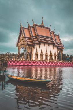 Tayland Koh Samui Tapınak görünümü