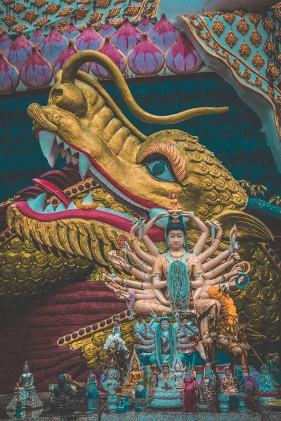 Tempelblick in Koh Samui in Thailand — Stockfoto