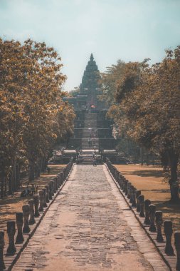 Phanom Rung tarihi Park havadan Görünümü Buriram, Tayland