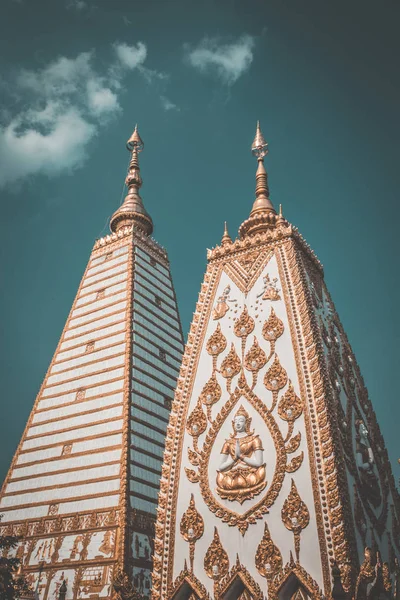 Ubon Thani tempio vista in Thailandia orientale — Foto Stock