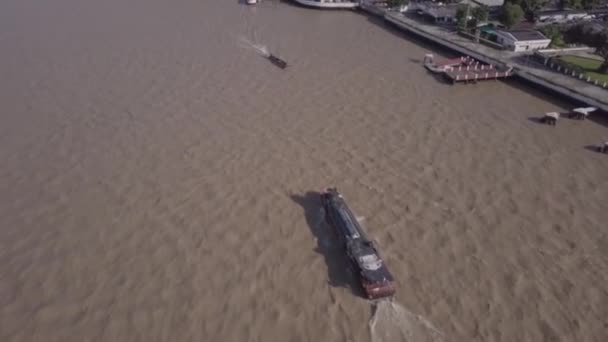 Temples Vue Aérienne Bangkok Thaïlande — Video