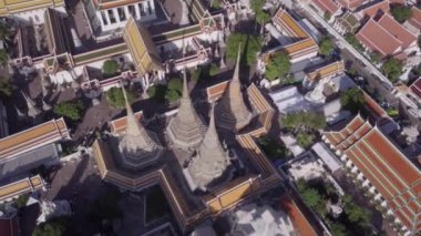 Tayland, Bangkok 'taki tapınak manzarası