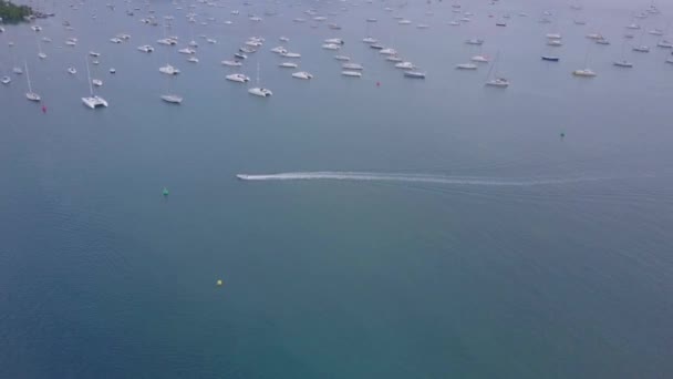 Воздушный Вид Остров Мартиника Пляж Островов Карибского Моря — стоковое видео