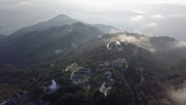 Bana Hills Villaggio Francese Ponte Oro Nel Vietnam Centrale — Video Stock