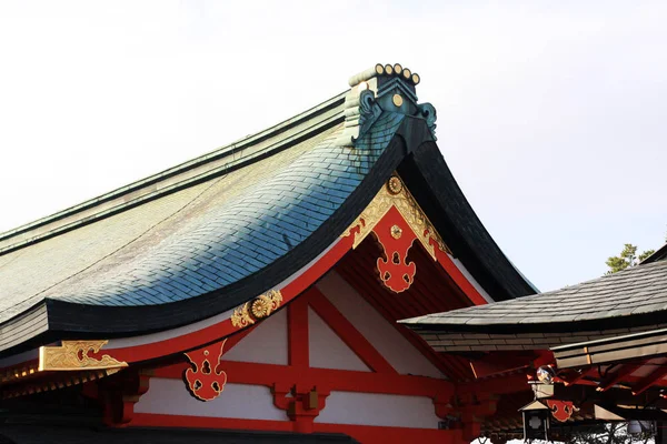 Fushimi Inari taisha thousand shrines in Kyoto Japan — Stock Photo, Image
