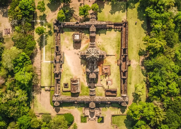 Parc historique Phanom Rung vue aérienne à Buriram, Thaïlande — Photo