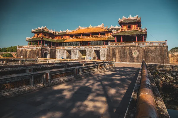 Hue imperial palace and Royal Tombs in Vietnam — Stock Photo, Image