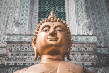 Bangkok Tayland Wat Arun tapınağının manzarası