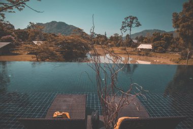 Khao Yai Milli Parkı görünümü ve Tayland tatil