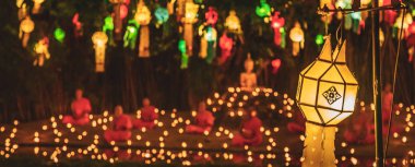 Fenerler festivali, Yee Peng ve Loy Khratong Chiang Mai, Tayland