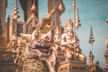 Bangkok Tayland Kraliyet Krematoryumu Kral Bhumibol