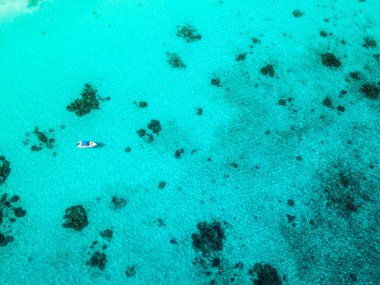 Tayland yukarıdan Similan ada hava manzarası