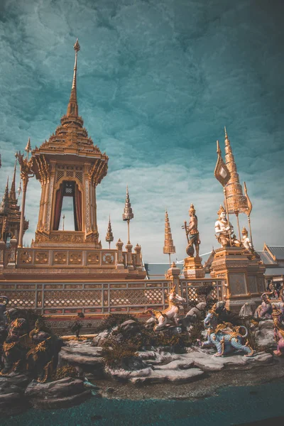 Royal Crematorium King Bhumibol en Bangkok Tailandia — Foto de Stock